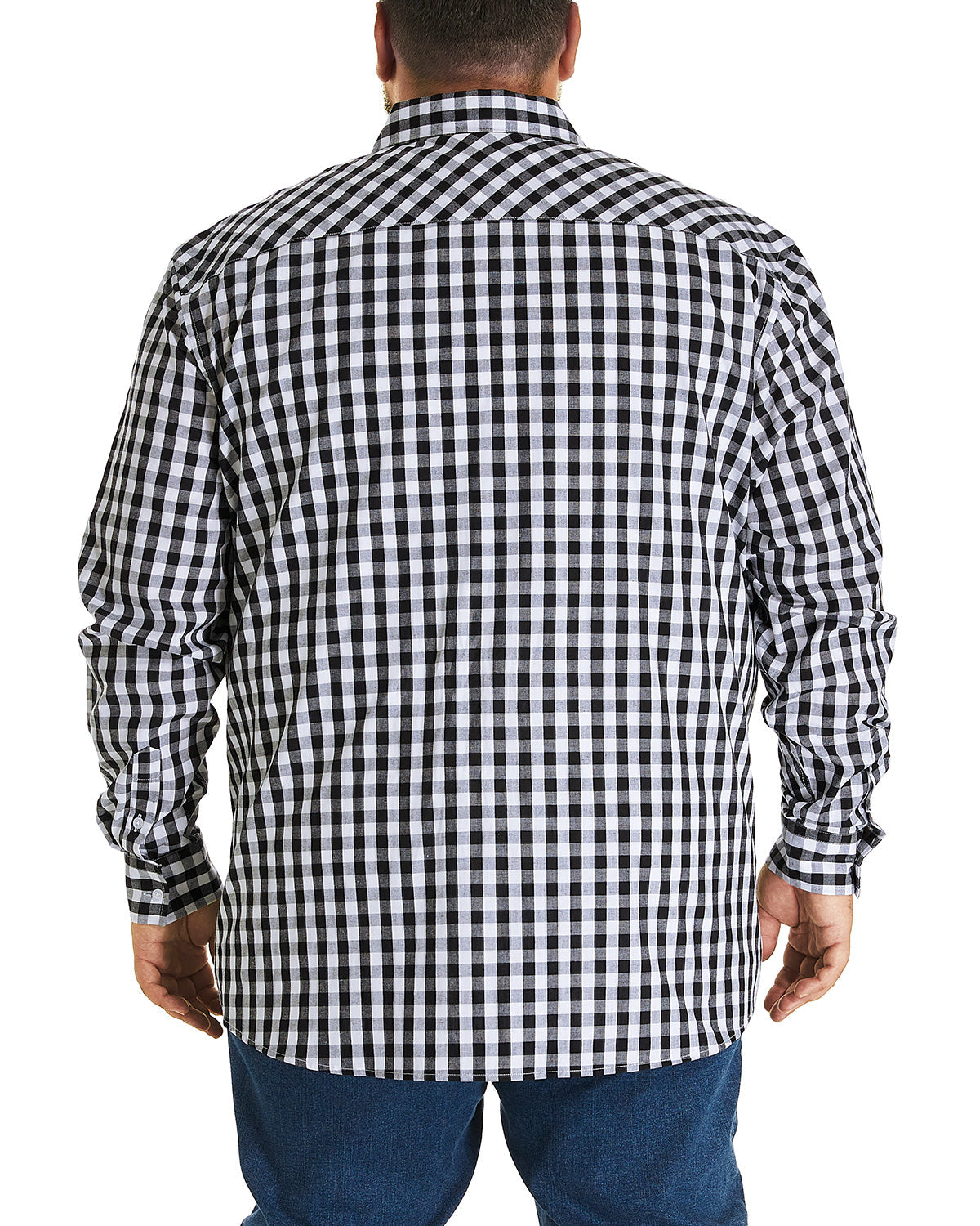 FILORM Big and Tall Mens Cotton Button Down Shirt 3XL-6XL