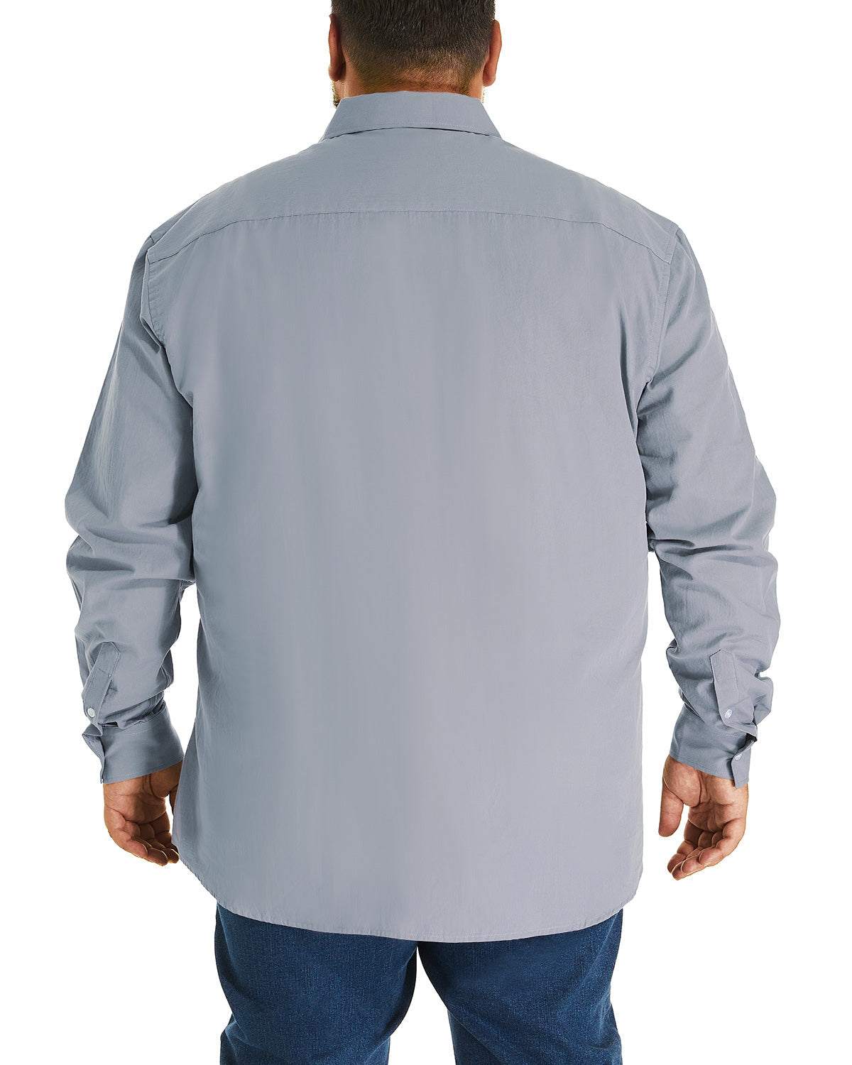 FILORM Big and Tall Mens Cotton Button Down Shirt 3XL-6XL