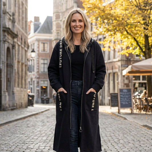 Oversize-Sweatshirt-Mantel für Damen – Perfekt für jeden Tag