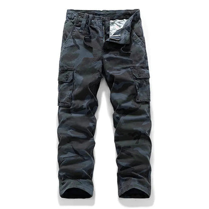 Men's Camo Pants, Casual Outdoor Tactical Camouflage Trousers