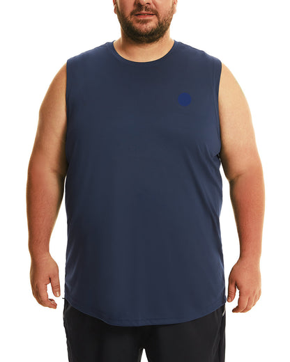 FILORM Big Size Mens Tank Tops, Sleeveless Workout Shirt for Man 2XL-6XL