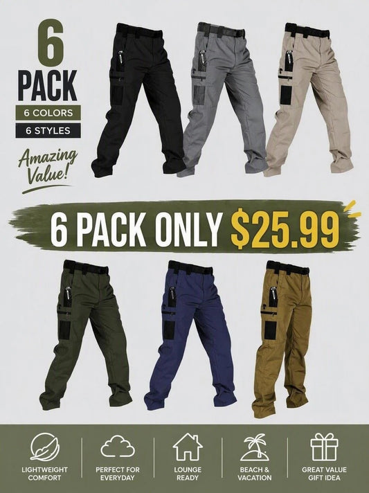 Men's Tactical Cargo Work Pants