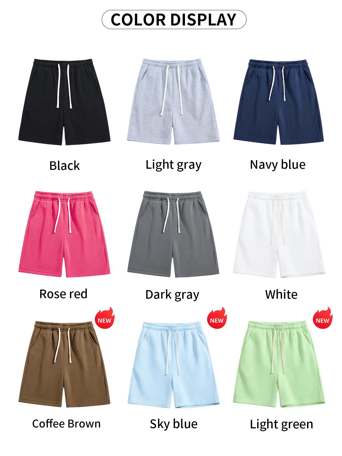 Available color display for Everyday Essential Drawstring Shorts
