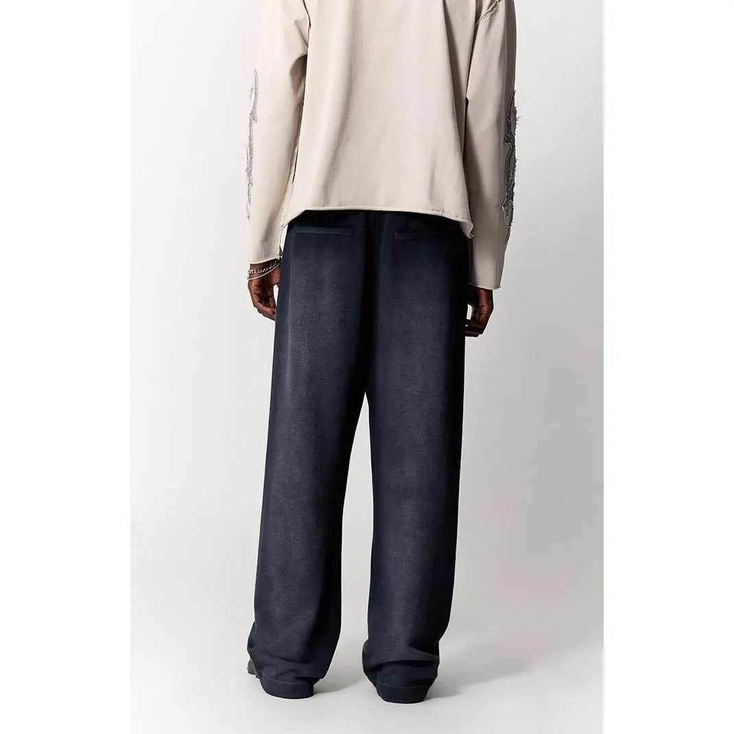 Men's Washed Fleece Extreme Baggy Sweatpants