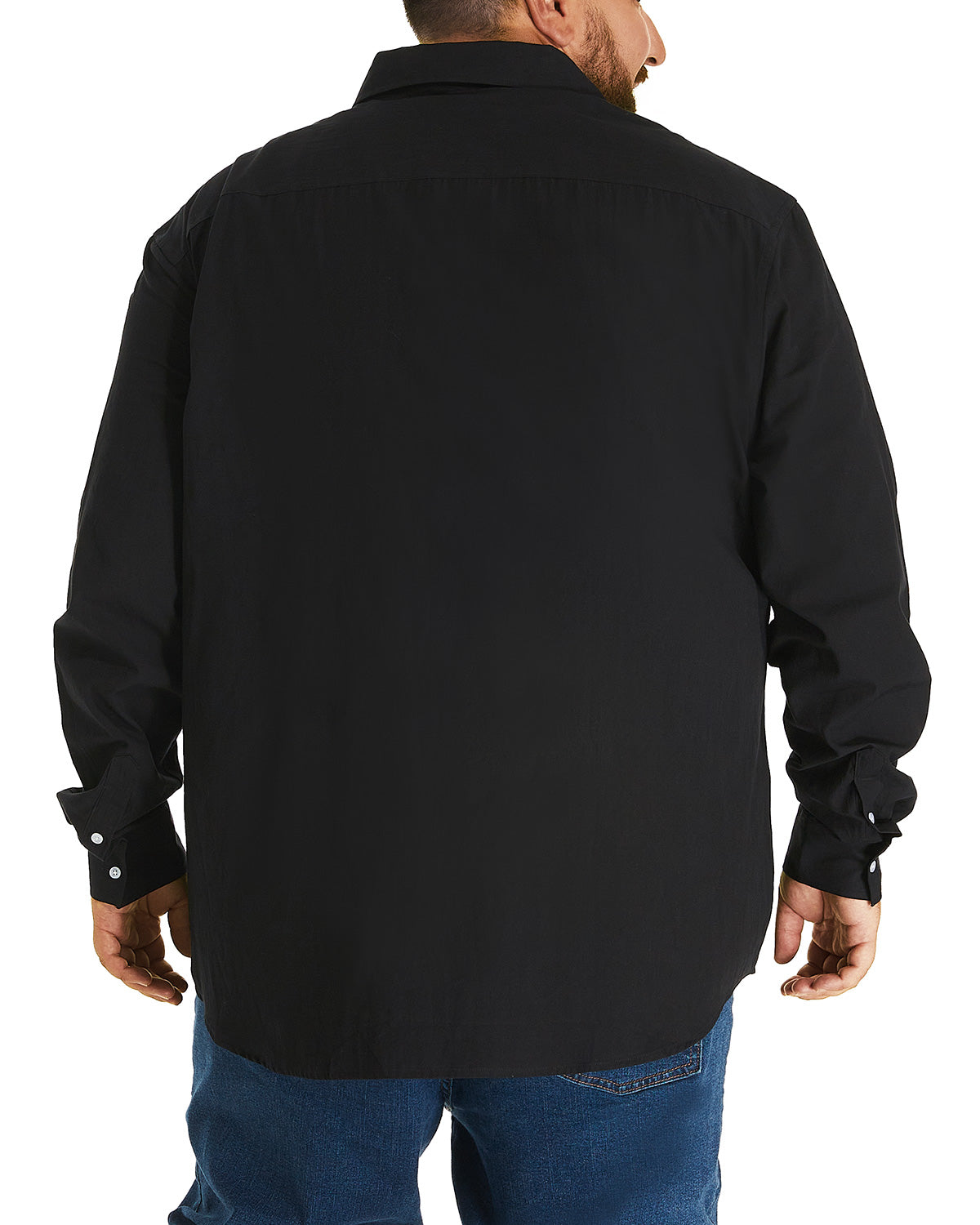 FILORM Big and Tall Mens Cotton Button Down Shirt 3XL-6XL