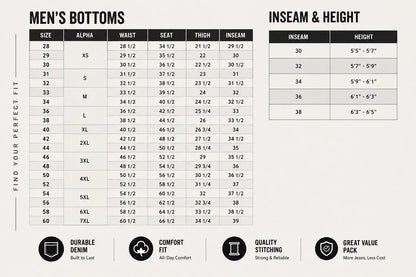 Premium Original Fit Jeans – Timeless Style, Maximum Comfort & Everyday Wear