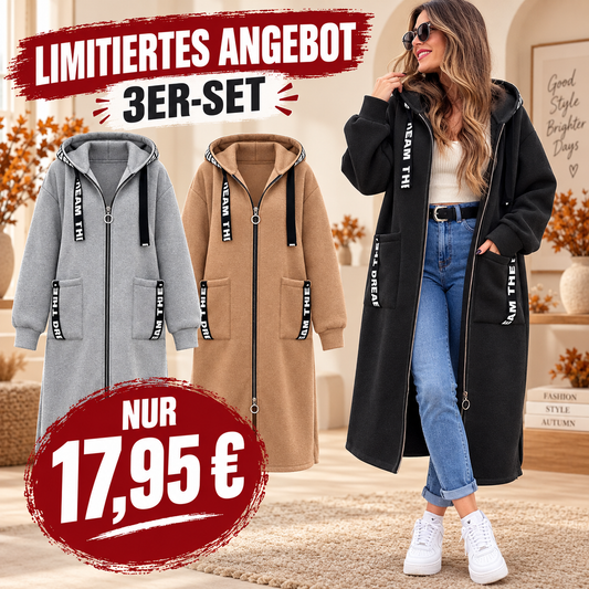 Oversize-Sweatshirt-Mantel für Damen – Perfekt für jeden Tag