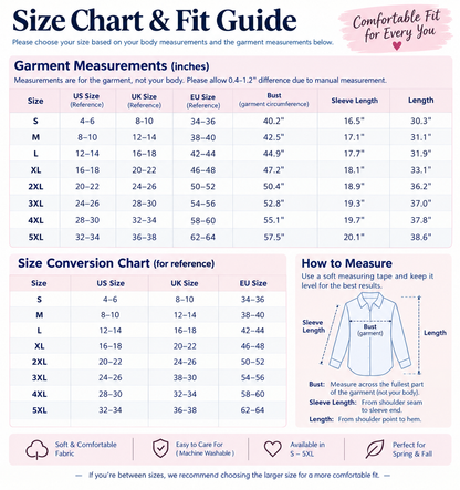 Plus Size Button-Up Blouse – Chic Comfort for Every Season😘