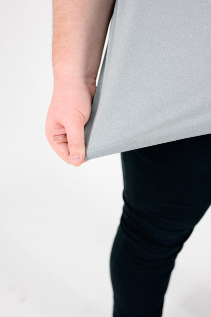 Commuter Polo Shirt Heather Gray