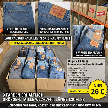 Premium Original Fit Jeans – Timeless Style, Maximum Comfort & Everyday Wear