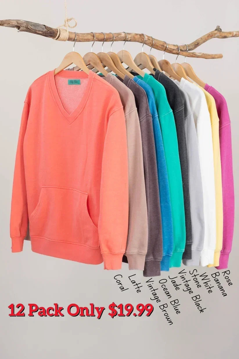 The Everyday V-Neck Sweatshirt