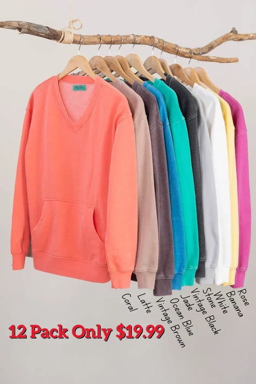 The Everyday V-Neck Sweatshirt