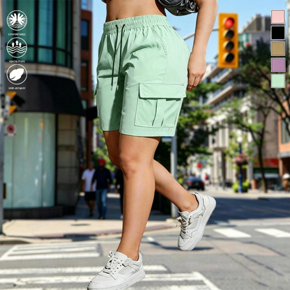 Women's Hiking Cargo Shorts – Multi-Pocket