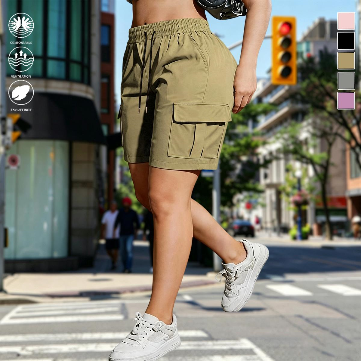 Women's Hiking Cargo Shorts – Multi-Pocket
