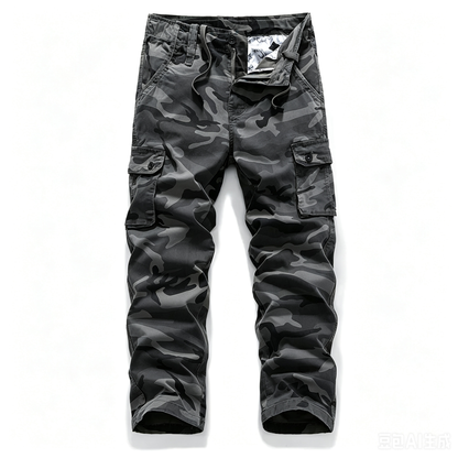 Men's Camo Pants, Casual Outdoor Tactical Camouflage Trousers