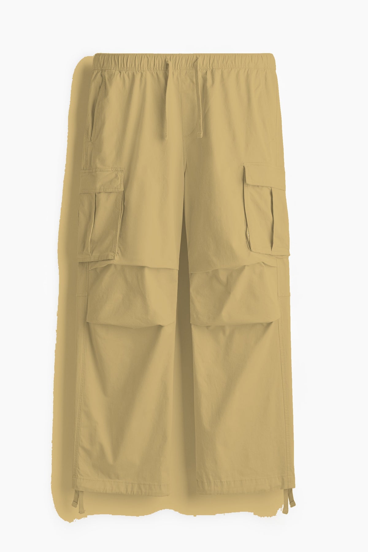 Relaxed Fit Cargo Pants - Khaki