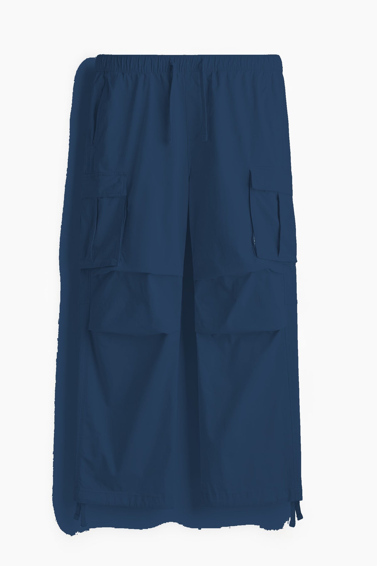 Relaxed Fit Cargo Pants - Navy