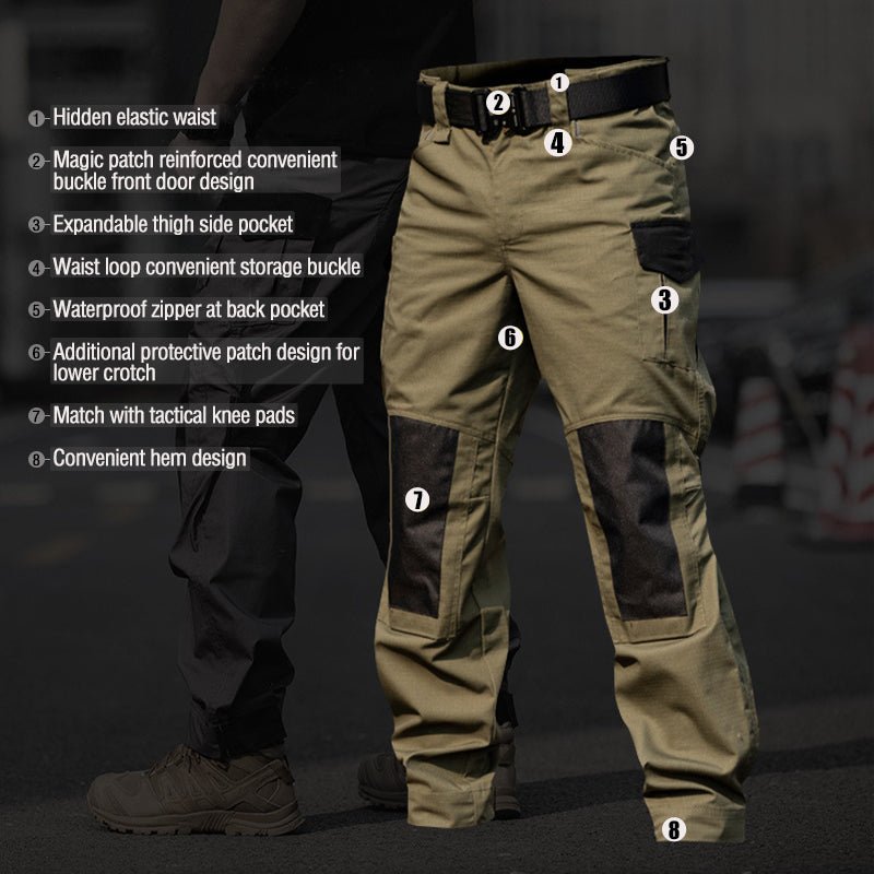 Men's Waterproof Ripstop Urban Cargo Pants