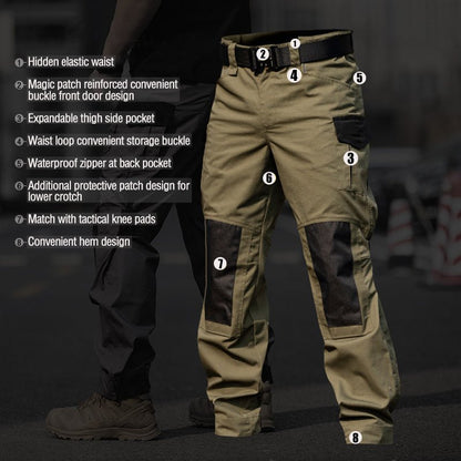 Men's Waterproof Ripstop Urban Cargo Pants