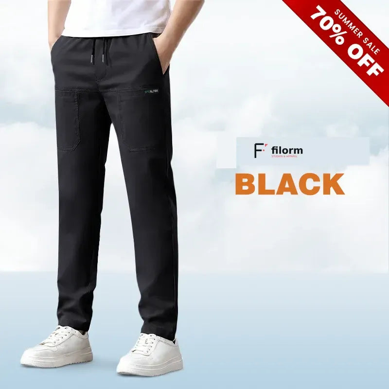 🔥Men's FILORM Pants - Ultra Stretch Lightweight Breathable Cargo Pants