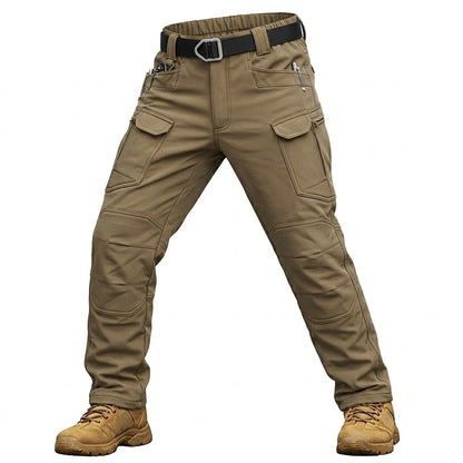 Men's Softshell Waterproof Tactical Cargo Pants