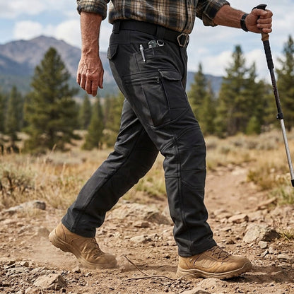 Men's Softshell Waterproof Tactical Cargo Pants