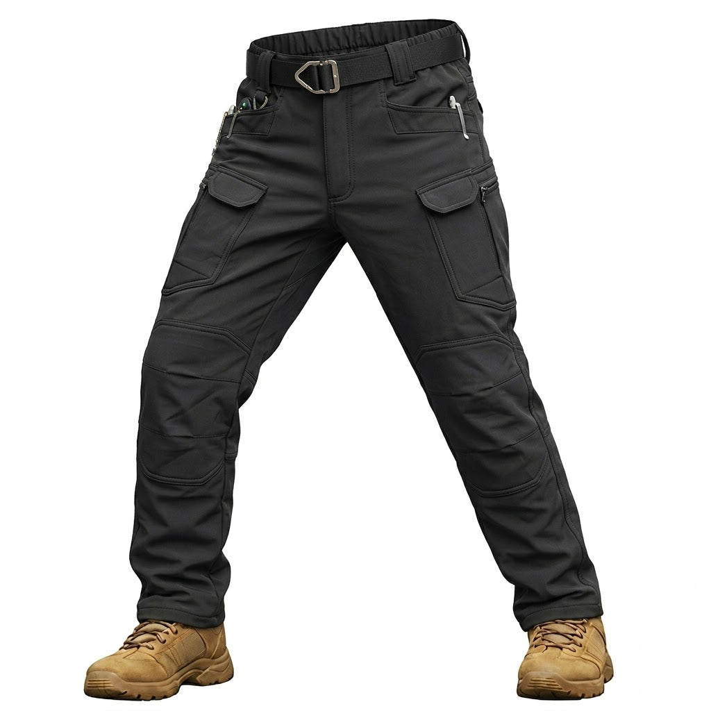 Men's Softshell Waterproof Tactical Cargo Pants
